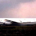 Antonov 124-100, al mando del Cap. Chliajov Valeri