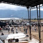 Tercera Feria Internacional de la Aviación en el Aeropuerto Santamaría, enero de 1999