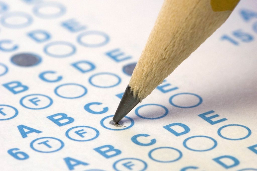 Hoja de respuestas. Solicitud de Exámenes